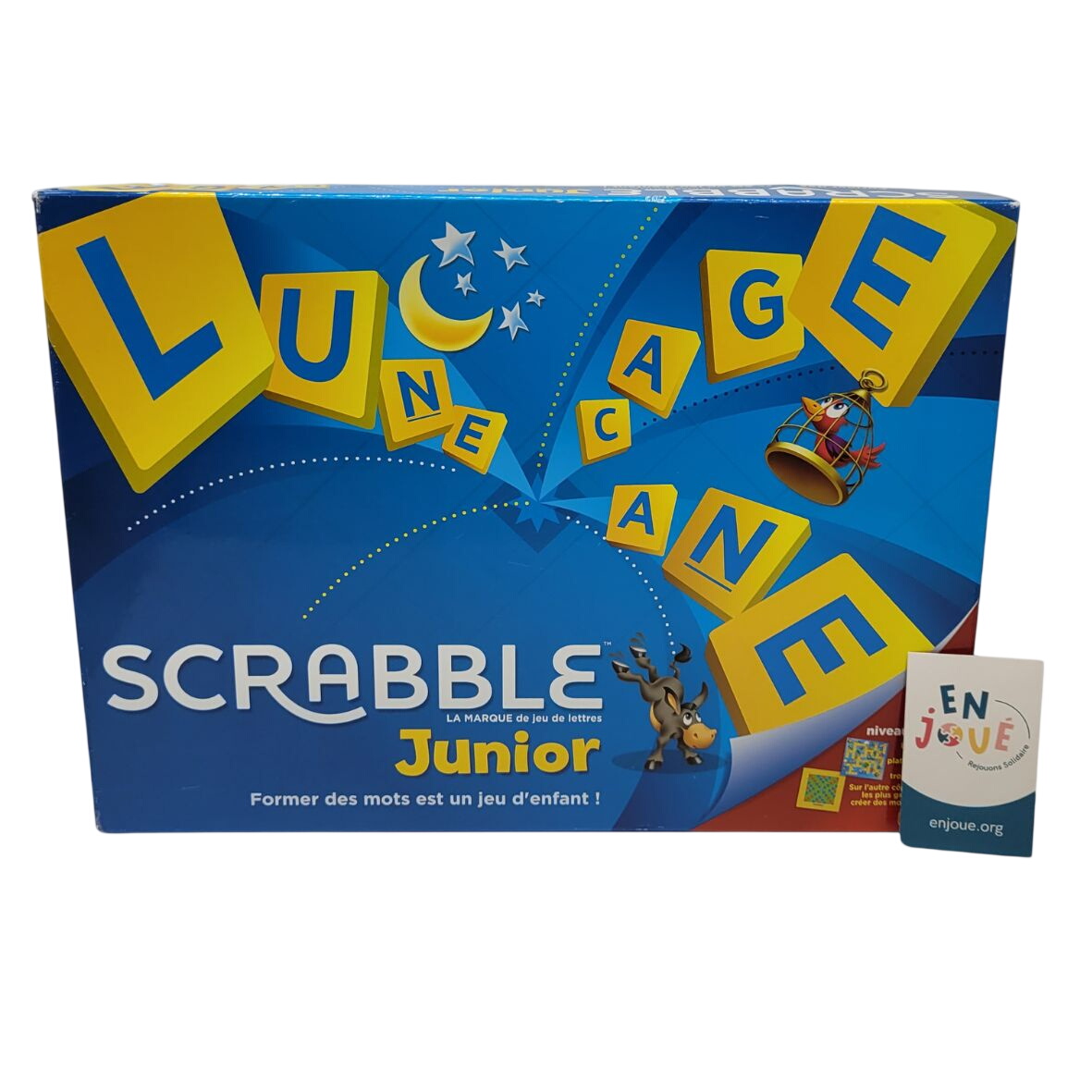 Jeu de société - Scrabbles Junior - Matel - À partir de 6 ans. Bon état -  reconditionné disponible sur Label Emmaüs